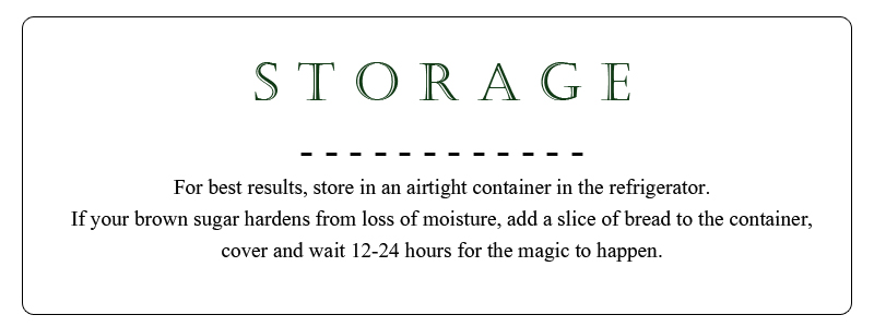 brown sugar storage