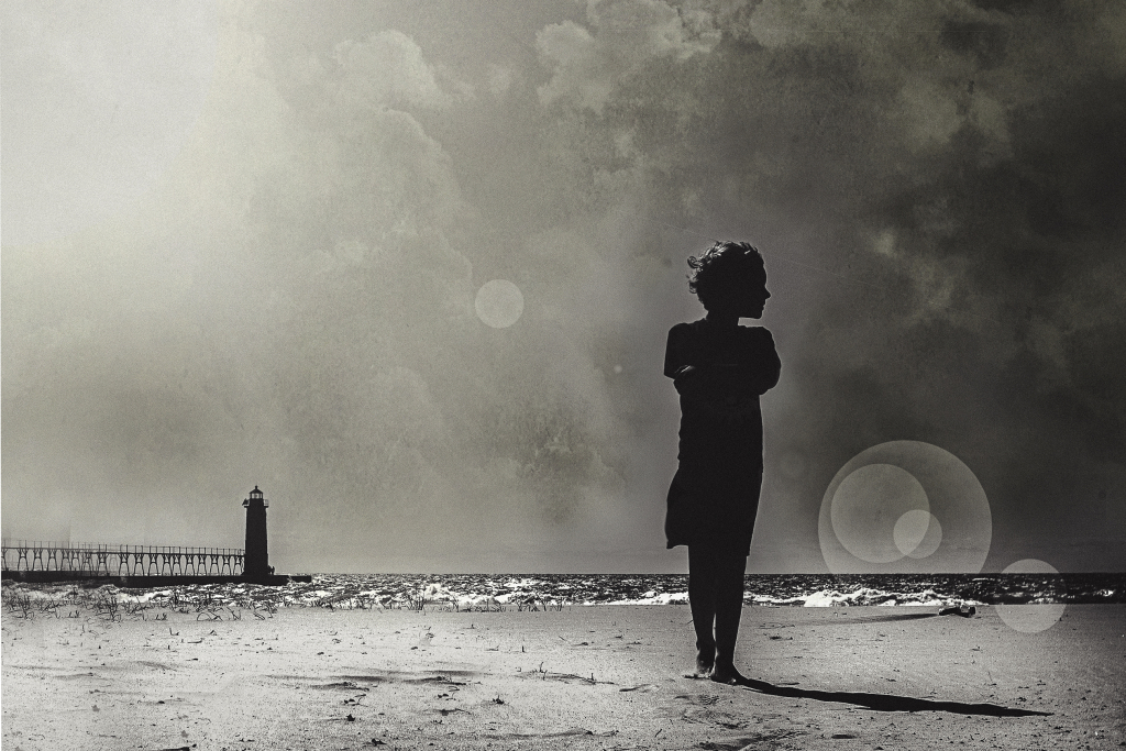 silhouettes on the beach final